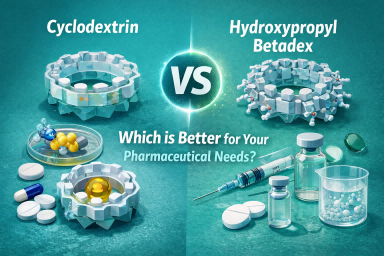 Cyclodextrin vs Hydroxypropyl Betadex: तुमच्या फार्मास्युटिकल गरजांसाठी कोणते चांगले आहे?