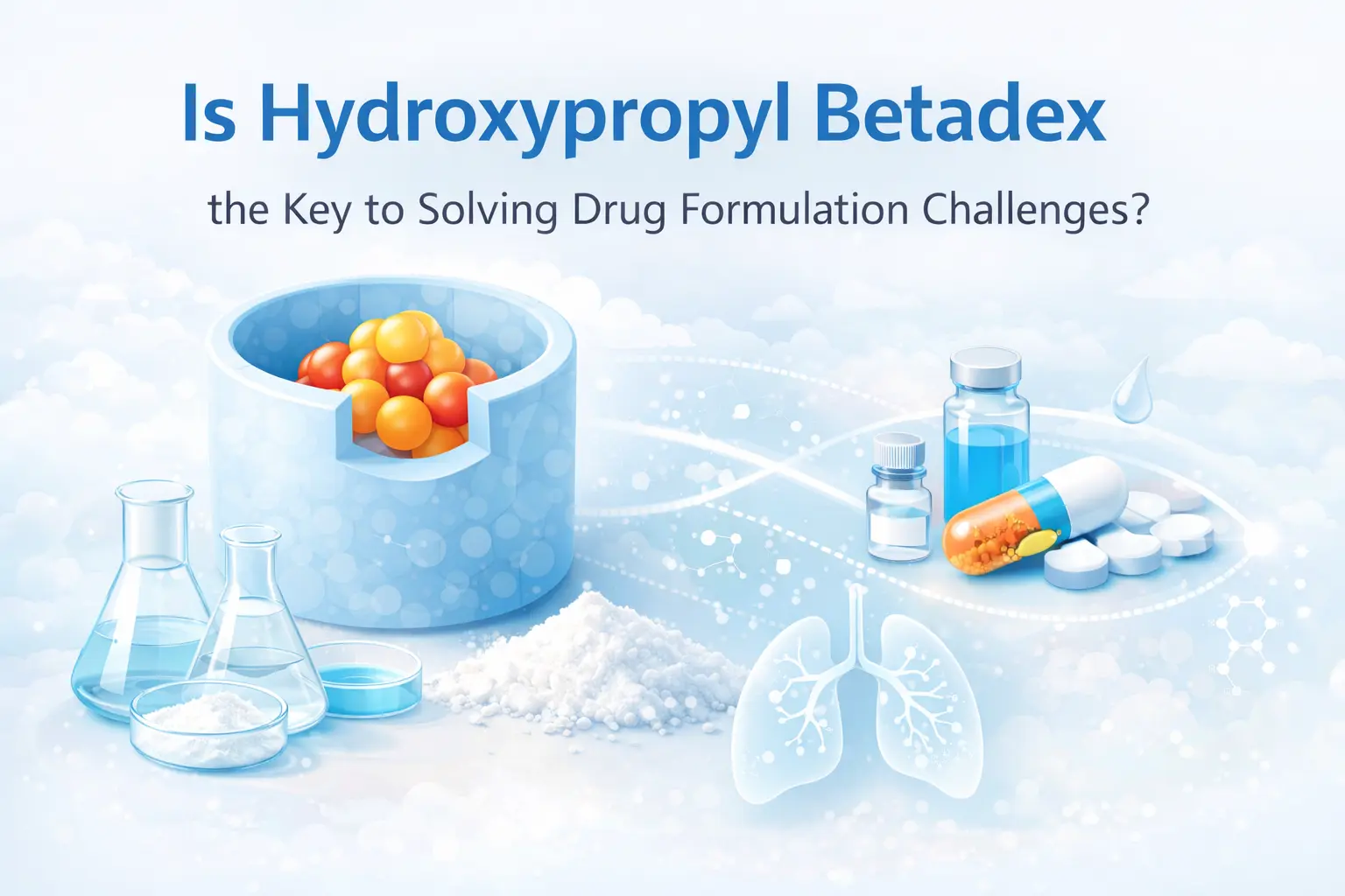 Hydroxypropyl Betadex ही औषध निर्मिती आव्हाने सोडवण्याची गुरुकिल्ली आहे का?